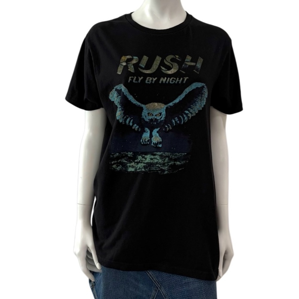 Vintage Rush Band Graphic T Shirt
